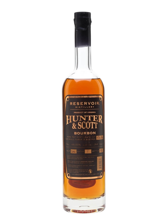 Reservoir Hunter & Scott Bourbon Virginia Bourbon Whiskey - Bourbon Review