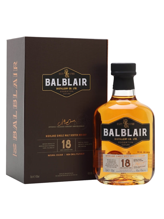Balblair 18 Year Old Highland Single Malt Scotch Whisky - Single Malt Review