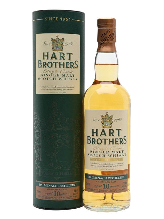 Balmenach 2011 / 10 Year Old / Virgin Oak / Hart Brothers Speyside Whisky - Single Malt Review