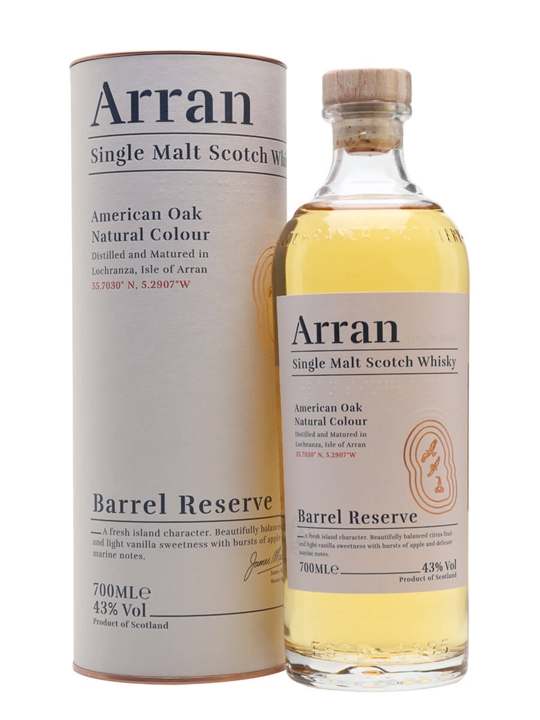 Arran Barrel Reserve Island Single Malt Scotch Whisky - Single Malt Review