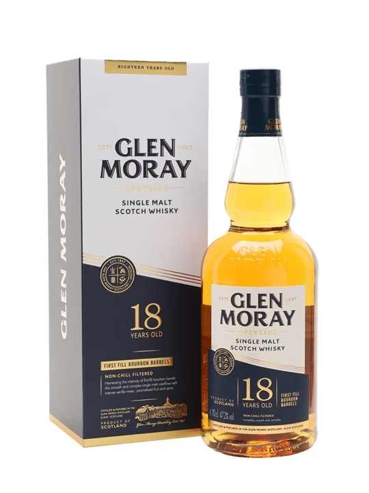 Glen Moray 18 Year Old Speyside Single Malt Scotch Whisky - Single Malt Review