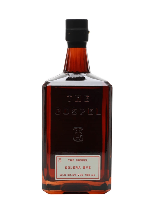 The Gospel Solera Rye Australian Rye Whiskey - Rye Review