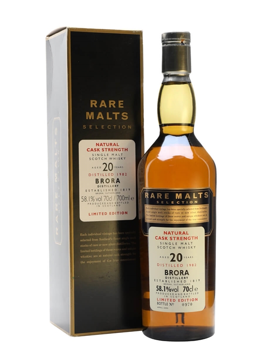 Brora 1982 / 20 Year Old / Rare Malts Highland Whisky - Highland Review