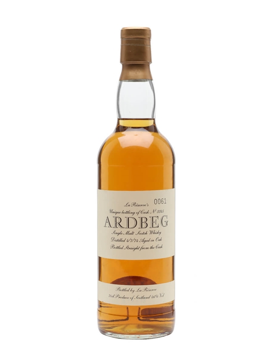 Ardbeg 1974 / 18 Year Old / Cask #3345 / La Reserve Islay Whisky - Islay Review