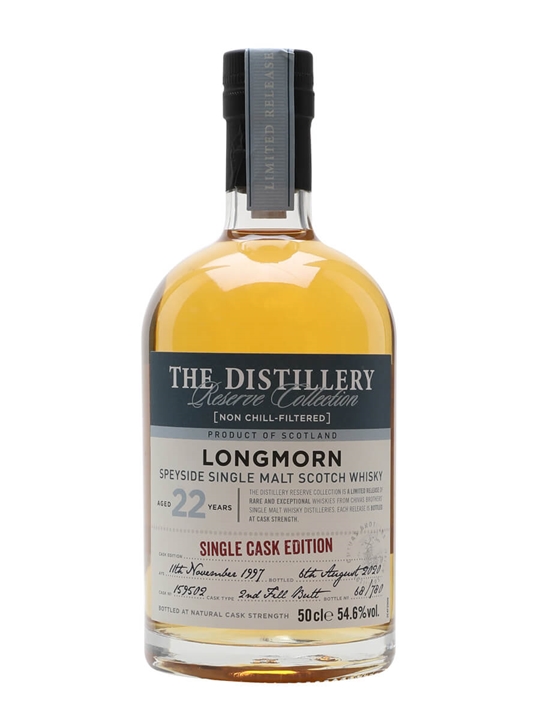 Longmorn 1997 / 22 Year Old / Cask #159502 / Distillery Reserve Collection Speyside Whisky - Speyside Review
