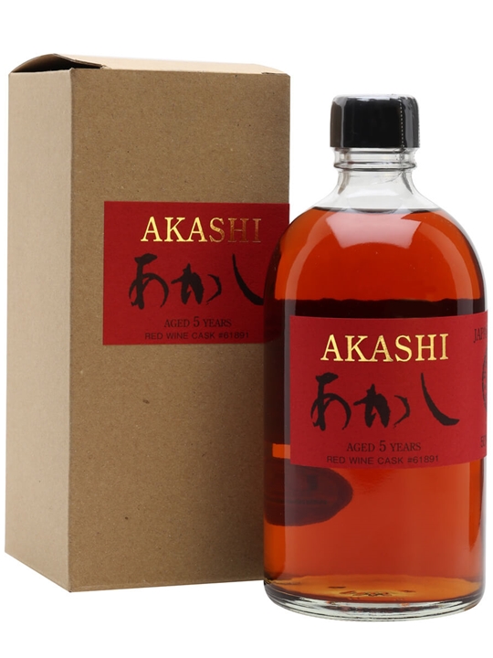Akashi 5 Year Old / Red Wine Cask 61891 Japanese Single Malt Whisky - Single Malt Review