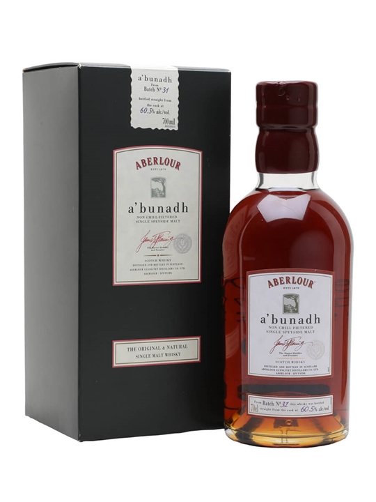Aberlour A'bunadh Batch 31 Speyside Single Malt Scotch Whisky - Single Malt Review