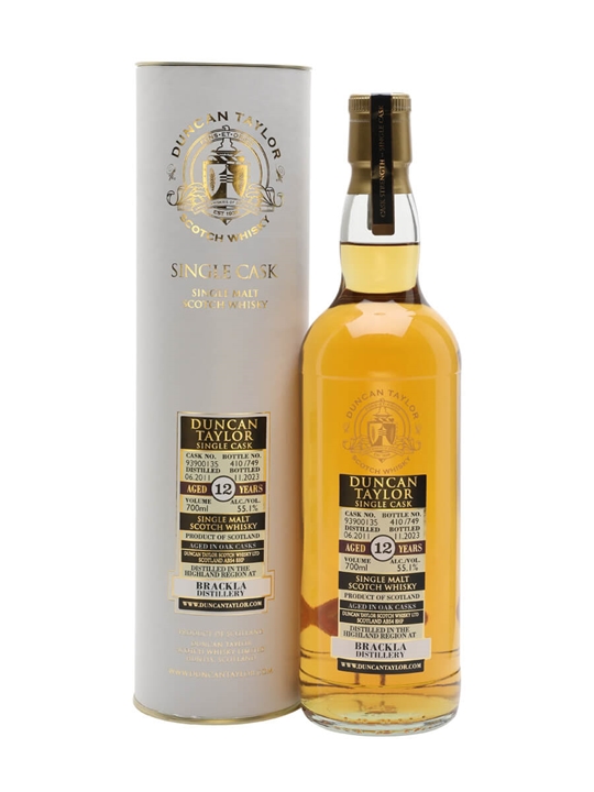 Royal Brackla 2011 / 12 Year Old / Duncan Taylor Single Cask Highland Whisky - Highland Review