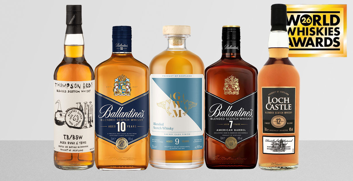 All Award-Winning Blended Scotch Whisky (12 Years & Under) From The World Whiskies Awards 2026 - Scotch Review