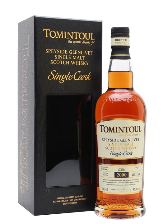 Tomintoul 2000 / 19 Year Old / Port Pipe Speyside Whisky - Single Malt Review