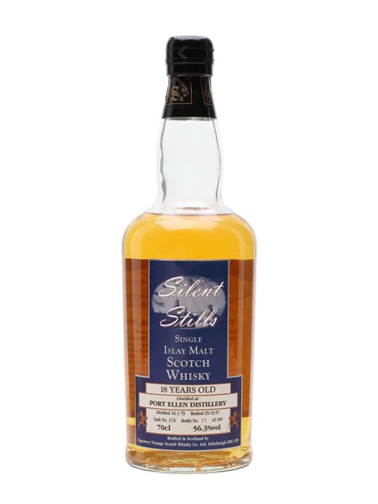Port Ellen 1979 / 18 Year Old / Silent Stills / Signatory Islay Whisky - Islay Review