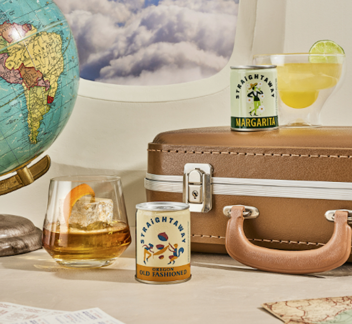 Alaska Airlines Now Providing Portland’s Straightaway Canned Cocktails - American Review