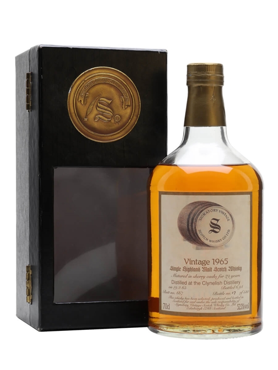 Clynelish 1965 / 29 Year Old / Sherry Cask #667 / Signatory Highland Whisky - Highland Review