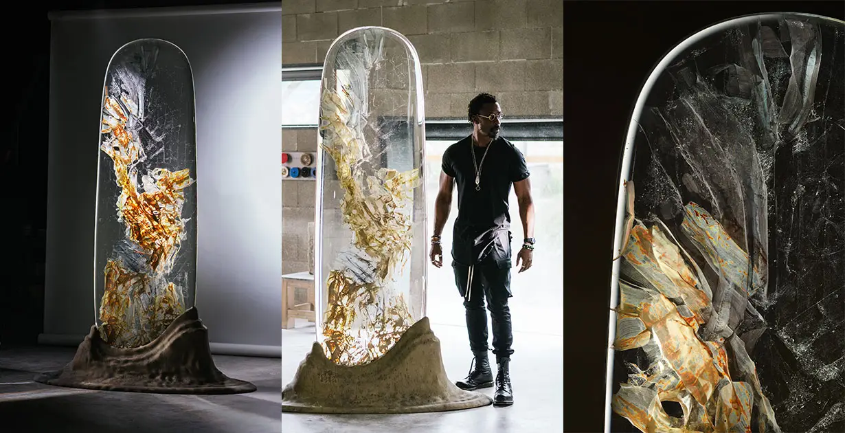 Port Ellen Unveils ‘Atlas of Smoke’ Glass Sculpture for 200th Year - American Review