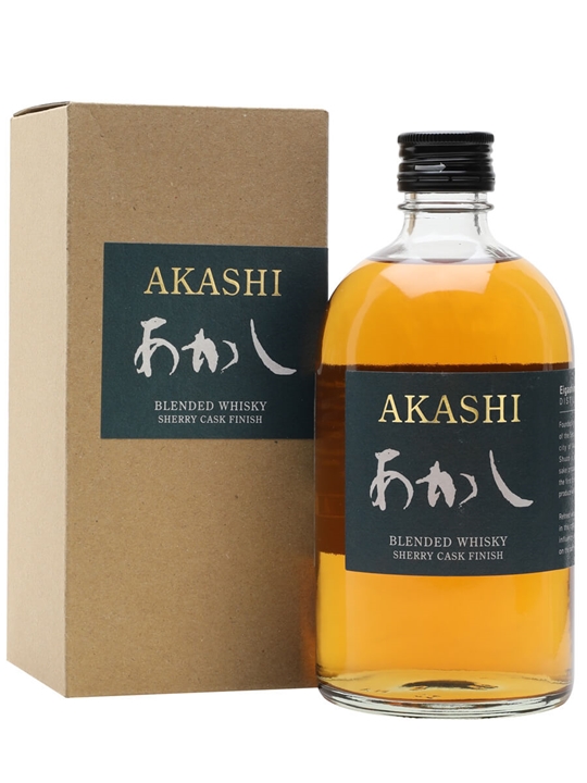 Akashi Blended Sherry Cask Finish World Blended Whisky - Japanese Review