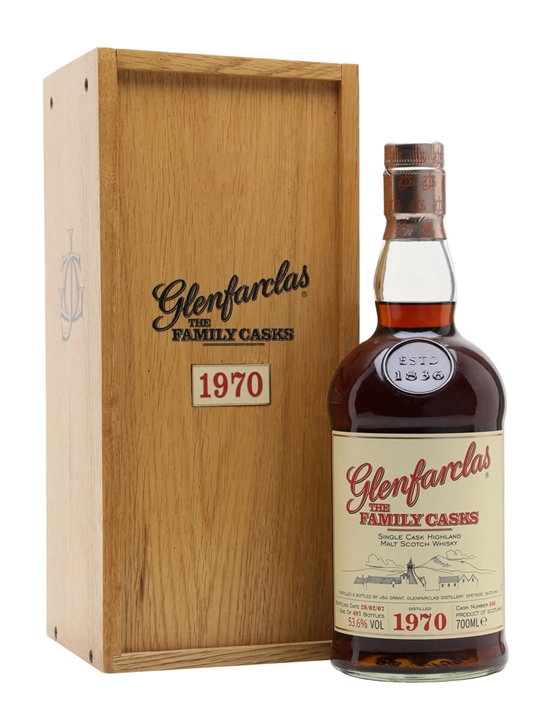 Glenfarclas 1970 / The Family Casks / Sherry Cask #566 Speyside Whisky - Speyside Review