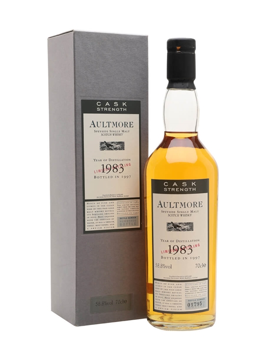 Aultmore 1983 / Bot.1997 / Cask Strength / Flora & Fauna Speyside Whisky - Speyside Review