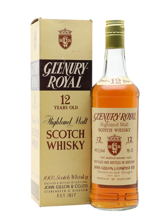 Glenury Royal 12 Year Old / Bot.1980s Highland Whisky - Highland Review