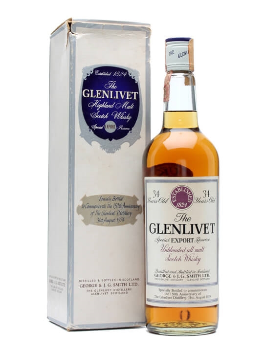 Glenlivet 34 Year Old / 150th Anniversary Speyside Whisky - Speyside Review