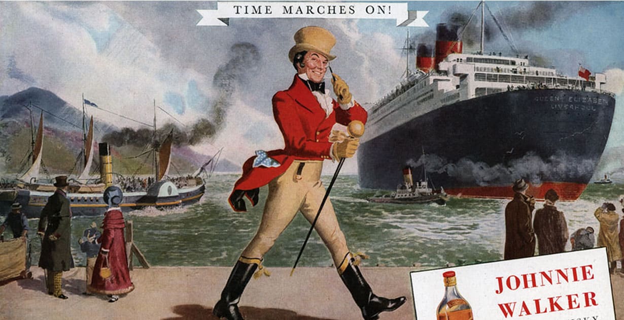 From Square Bottles to the Striding Man: How Johnnie Walker Became a Global Icon – Part 2 - American Review