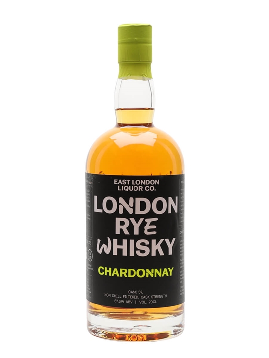 East London Liquor Co Rye Whisky 2018 / Chardonnay Cask English Whisky - Rye Review