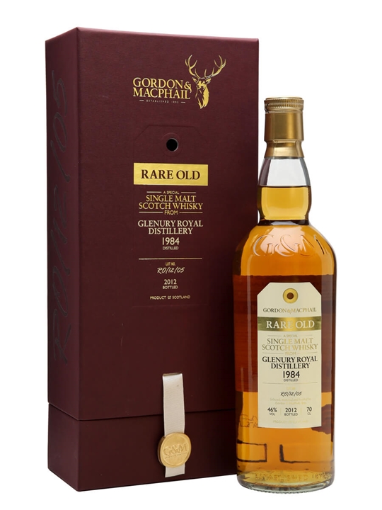 Glenury Royal 1984 / 28 Year Old / Rare Old / Gordon & MacPhail Highland Whisky - Single Malt Review
