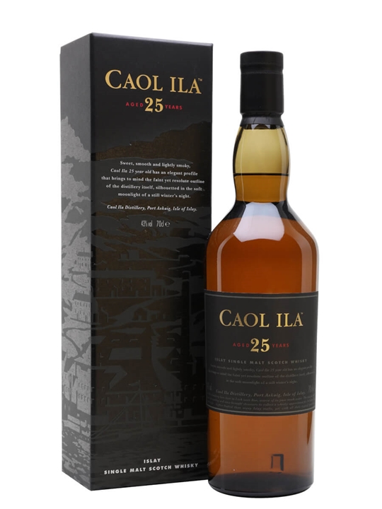 Caol Ila 25 Year Old Islay Single Malt Scotch Whisky - Single Malt Review
