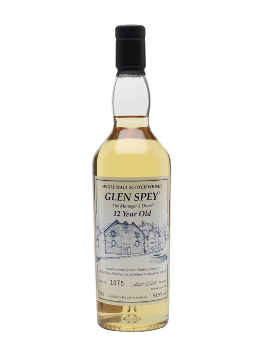 Glen Spey 12 Year Old / Bot.2008 / Manager's Dram Speyside Whisky - Speyside Review