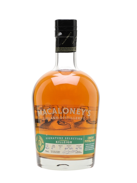 Macaloney's Killeigh Canadian Whisky - Canadian Review