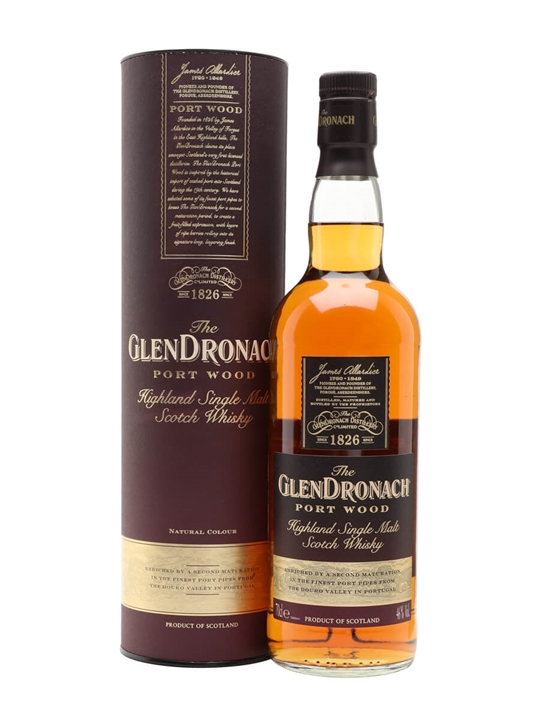 Glendronach Port Wood Highland Single Malt Scotch Whisky - Single Malt Review