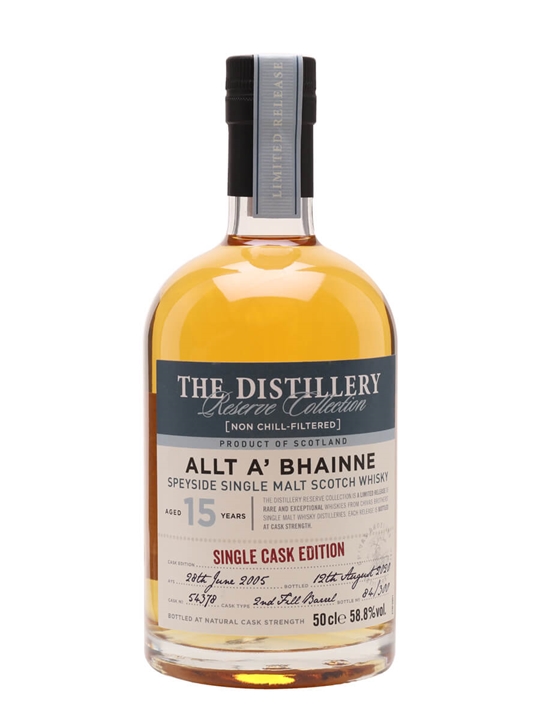 Allt-a-Bhainne 2005 / 15 Year Old / Distillery Reserve Collection Speyside Whisky - Single Malt Review