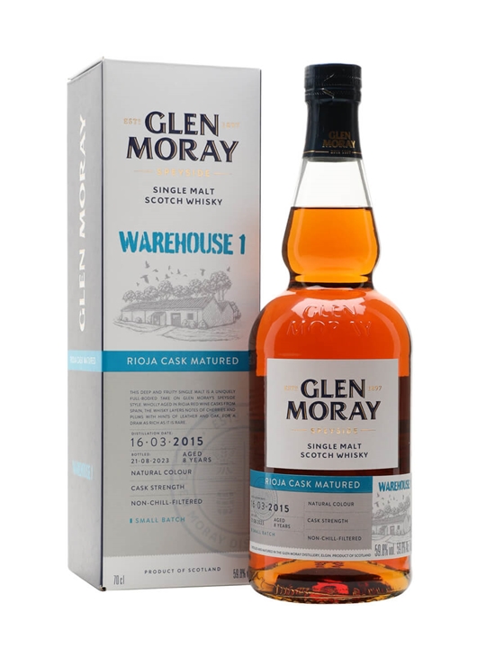 Glen Moray 2015 Rioja Matured / Warehouse 1 Release Speyside Whisky - Single Malt Review