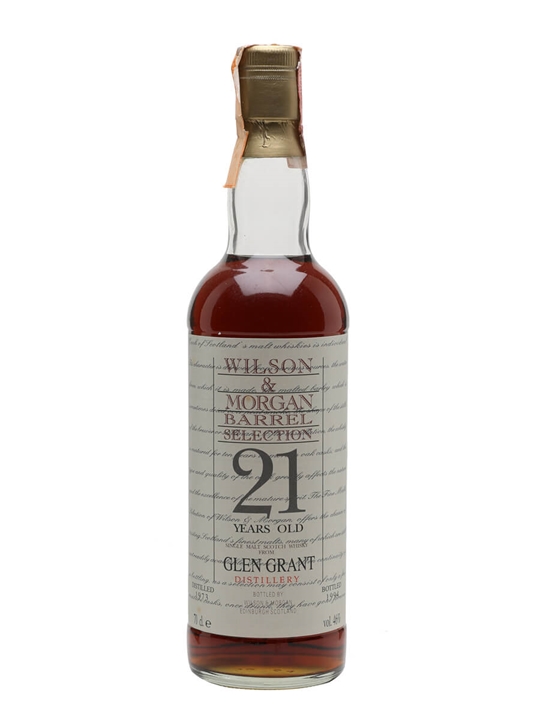 Glen Grant 1973 / 21 Year Old / Wilson & Morgan Speyside Whisky - Speyside Review