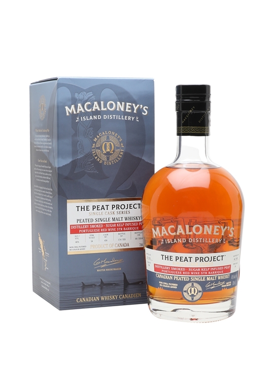 Macaloney's Sugar Kelp Peat Project Whisky Canadian Whisky - Single Malt Review
