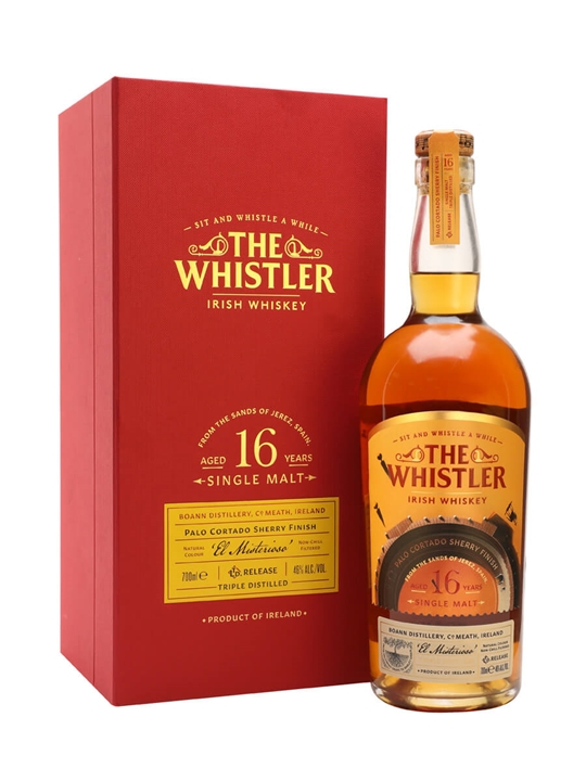 The Whistler 16 Year Old Irish Whiskey / Palo Cortado Cask - Bourbon Review