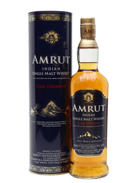Amrut Cask Strength Indian Single Malt Whisky - Single Malt Review