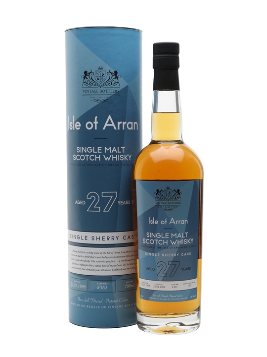 Arran 1996 / 27 Year Old / Vintage Bottlers Island Whisky - Single Malt Review