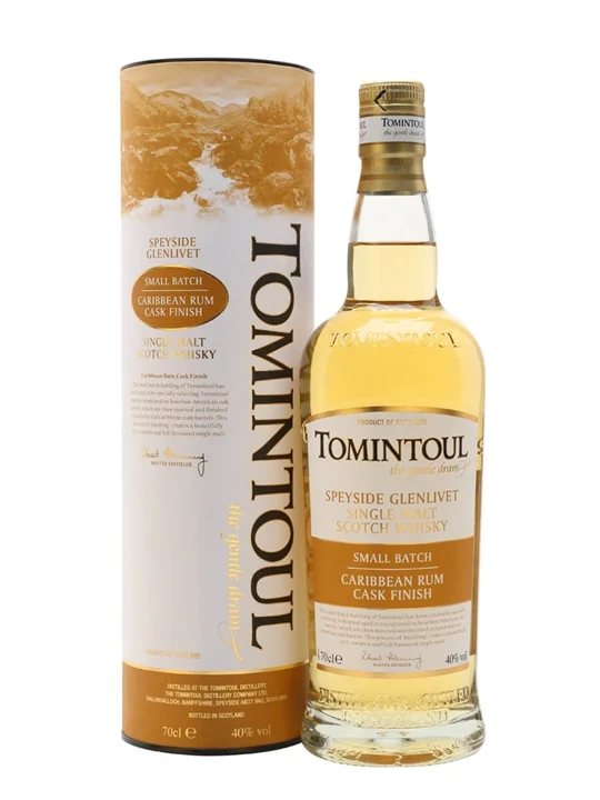 Tomintoul Caribbean Rum Cask Finish / Kosher Certified Speyside Whisky - Speyside Review