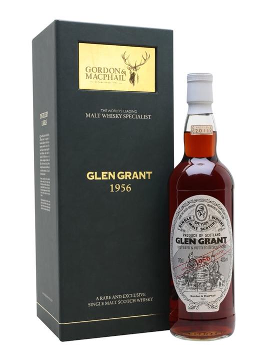 Glen Grant 1956 / 54 Year Old / Sherry Cask / Gordon & MacPhail Speyside Whisky - Speyside Review