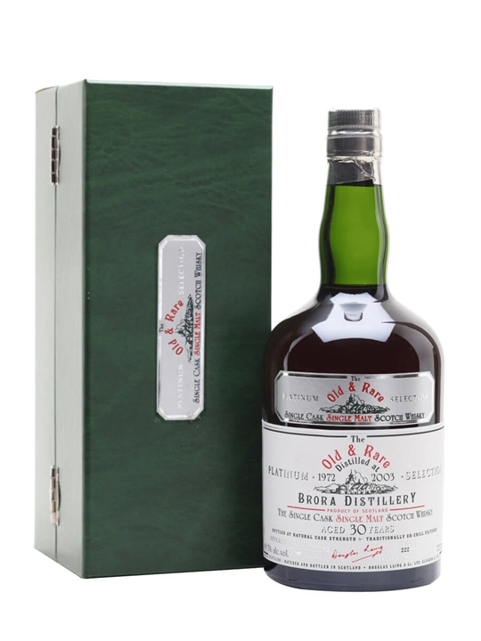 Brora 1972 / 30 Year Old / Sherry Cask / Old & Rare Platinum Highland Whisky - Highland Review