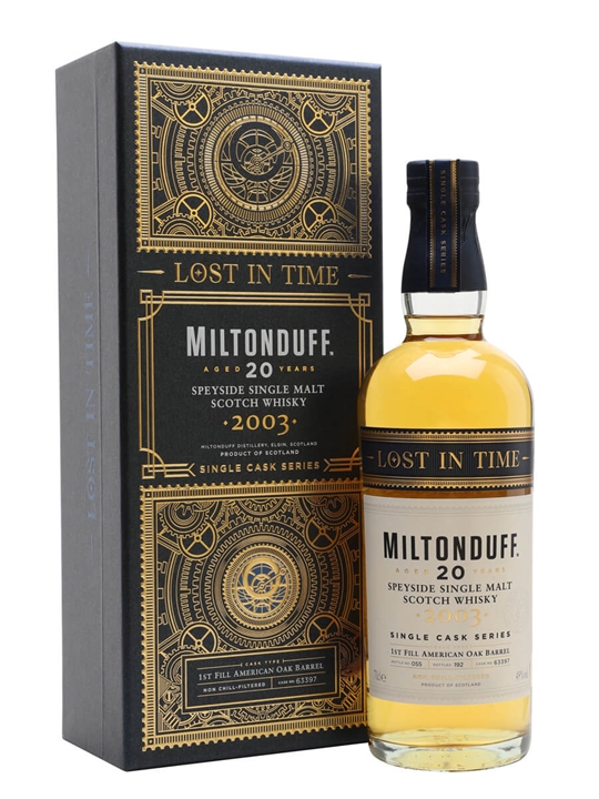 Miltonduff 2003 / 20 Year Old / Cask 63397 / Lost In Time Series Speyside Whisky - Single Malt Review