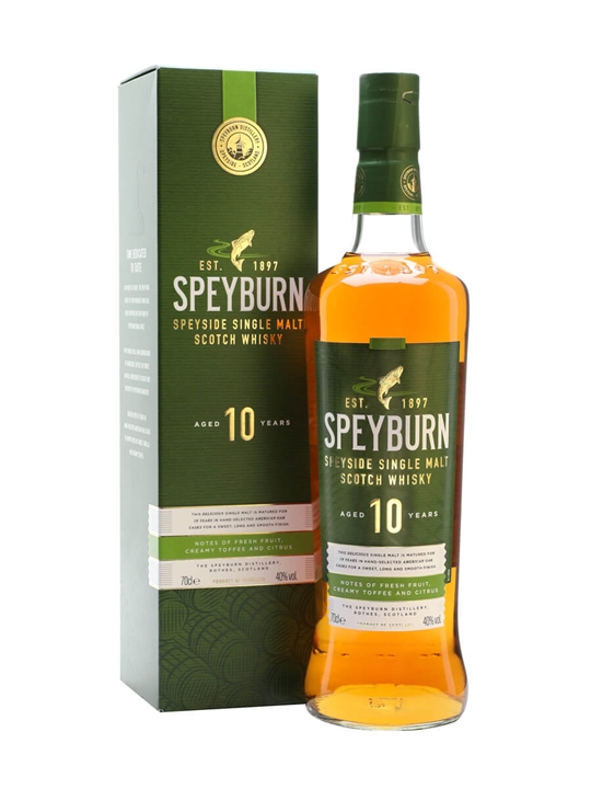 Speyburn 10 Year Old Speyside Single Malt Scotch Whisky - Single Malt Review