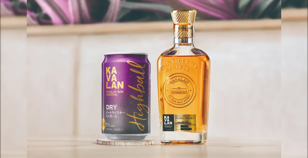 Kavalan Launches Peated Whisky Highball RTD in Japan - Japanese Review