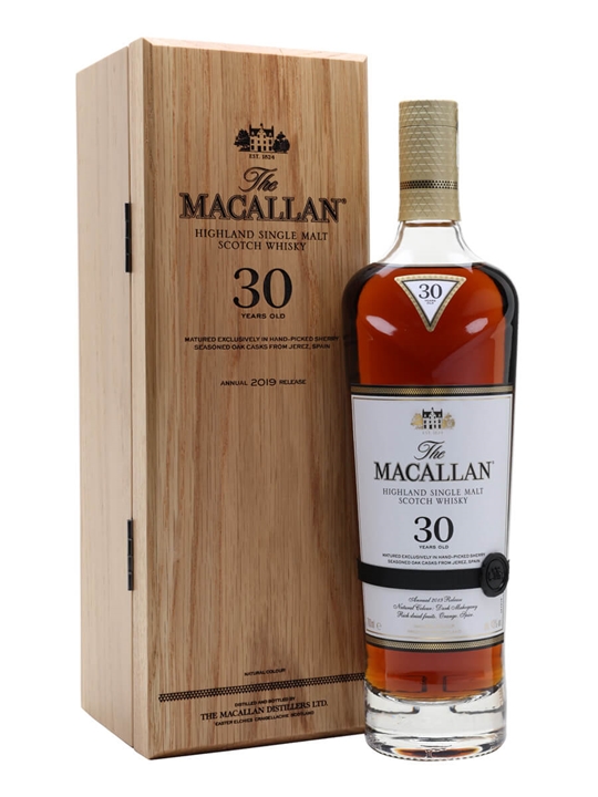 Macallan 30 Year Old / Sherry Oak / 2019 Release Speyside Whisky - Speyside Review