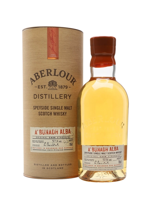 Aberlour A'Bunadh Alba Speyside Single Malt Scotch Whisky - Single Malt Review
