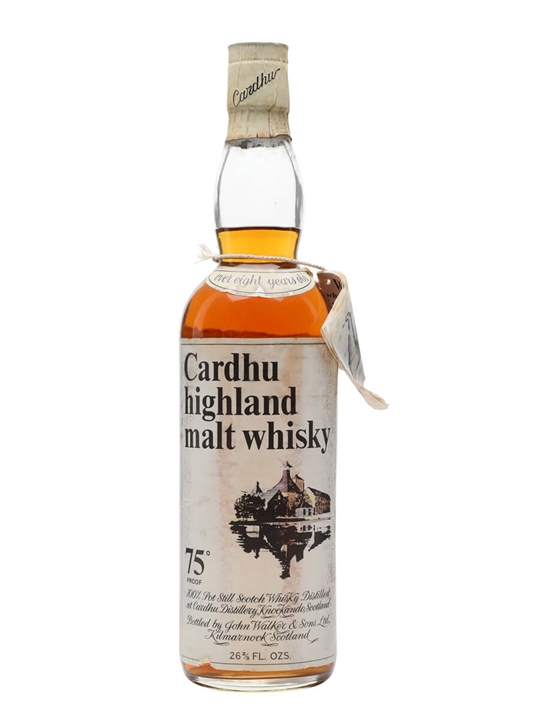 Cardhu 8 Year Old / Bot.1970s Speyside Single Malt Scotch Whisky - Single Malt Review