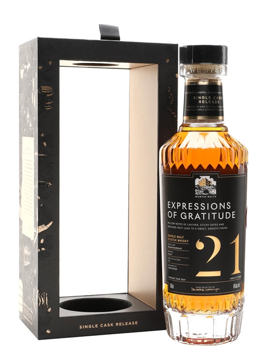 Bunnahabhain 2001 / 21 Year Old / Expressions of Gratitude / Wemyss Islay Whisky - Islay Review