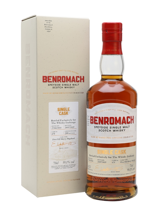Benromach 2014 / 11 Year Old / Cask 675 / Exclusive The Whisky Exchange Speyside Whisky - Speyside Review