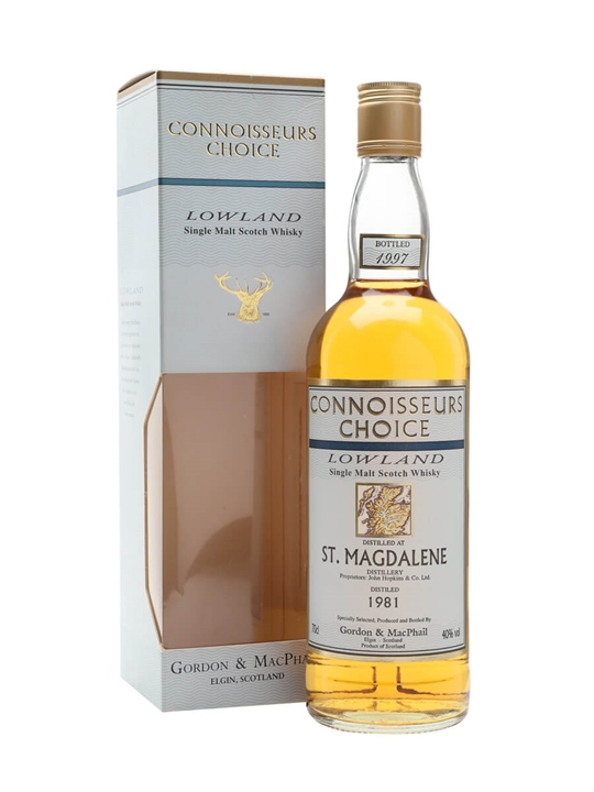 St Magdalene 1981 / Bot.1997 / Connoisseurs Choice Lowland Whisky - Lowland Review