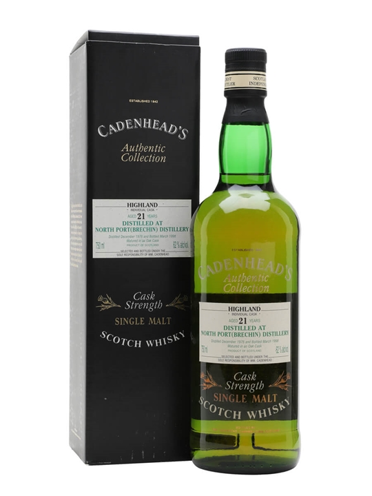 North Port (Brechin) 1976 / 21 Year Old / Cadenhead Highland Whisky - Highland Review